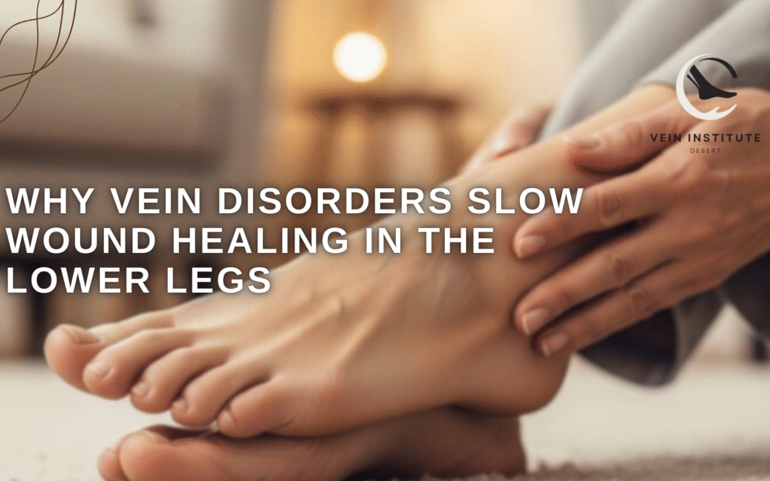 Why Vein Disorders Slow Wound Healing in the Lower Legs