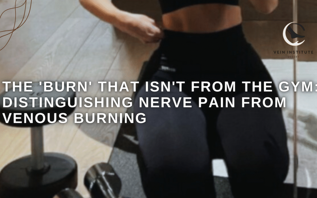 The ‘Burn’ That Isn’t from the Gym: Distinguishing Nerve Pain from Venous Burning.