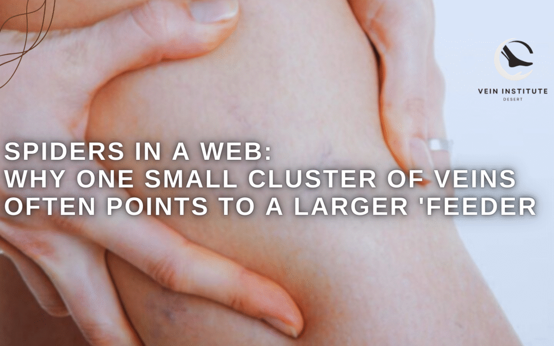 Spiders in a Web: Why One Small Cluster of Veins Often Points to a Larger ‘Feeder